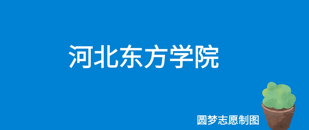 2025河北东方学院录取分数线（全国各省最低分及位次）