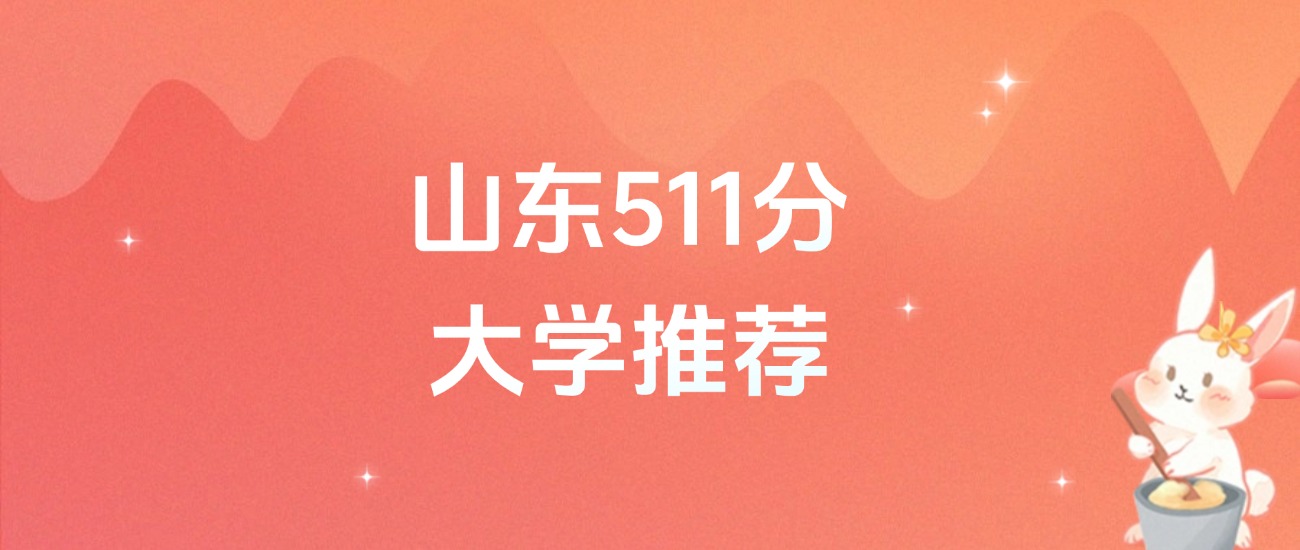 山东511分的公办二本大学排名（2026年高考参考）