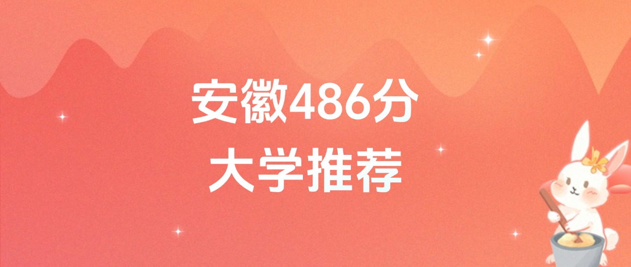 安徽486分的公办二本大学排名（含高考物理类数据）