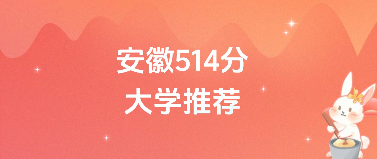 安徽514分的公办二本大学排名（含高考物理类、历史类数据）