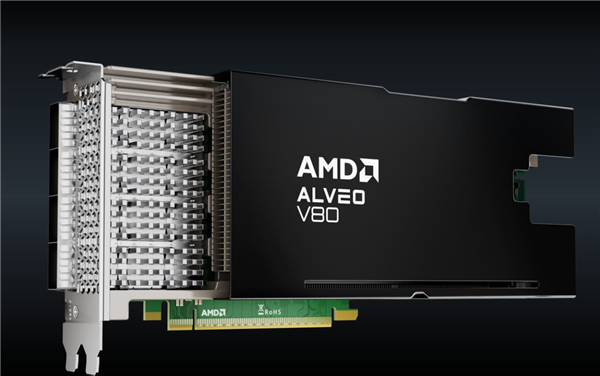 AMD推出新款计算卡Alveo V80:配备32GB BHM2E内存和800G网络功能(图18) AMD推出新款计算卡Alveo V80:配备32GB BHM2E内存和800G网络功能(图18)