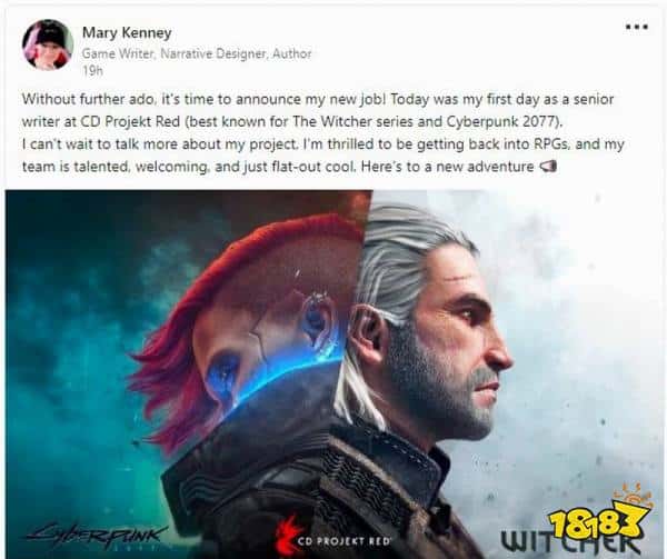 完了全完了！“女权组织”SBI知名粉头加入CDPR，评论区玩家都炸了！