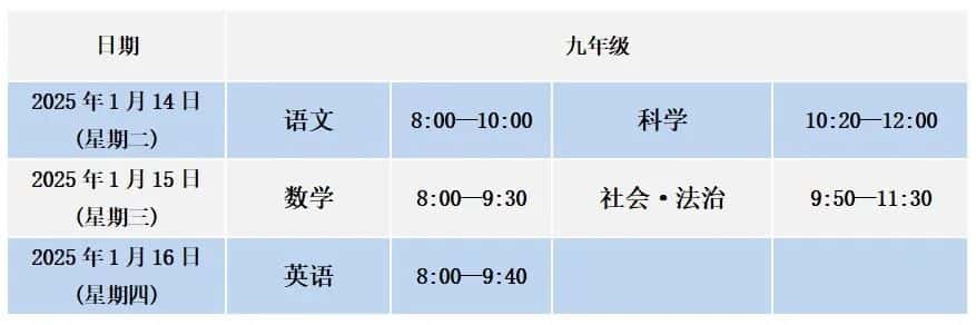 温州各地陆续公布中小学期末考试、寒假时间！(图6)
