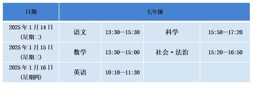 温州各地陆续公布中小学期末考试、寒假时间！(图4)