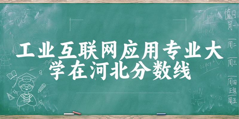 2024工业互联网应用专业河北录取分数线