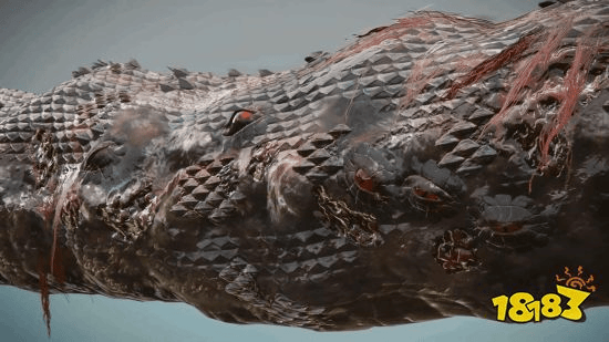 揭秘《艾尔登法环》DLC！梅瑟莫大蛇建模大公开：也是独眼，与主人同步残缺之美！