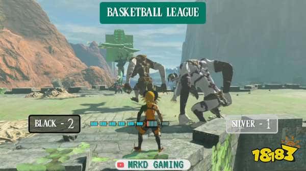 你看个“球”!《王国之泪》玩家自创“海拉鲁篮球联赛”,场面诙谐有趣(图2) 你看个“球”!《王国之泪》玩家自创“海拉鲁篮球联赛”,场面诙谐有趣