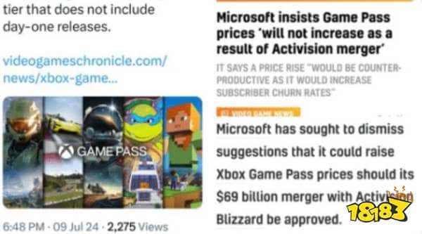 令人忍俊不禁：在XGP涨价后，玩家翻出微软曾经“XGP不会涨价”言论