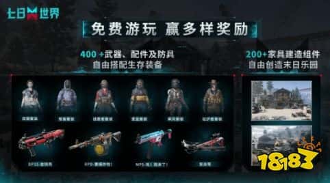 十分火爆！网易新作《七日世界》24小时玩家峰值破13万，限定皮肤免费领