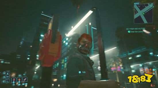 还有新彩蛋！《赛博朋克2077》玩家发现神秘按钮：一键熄灯！