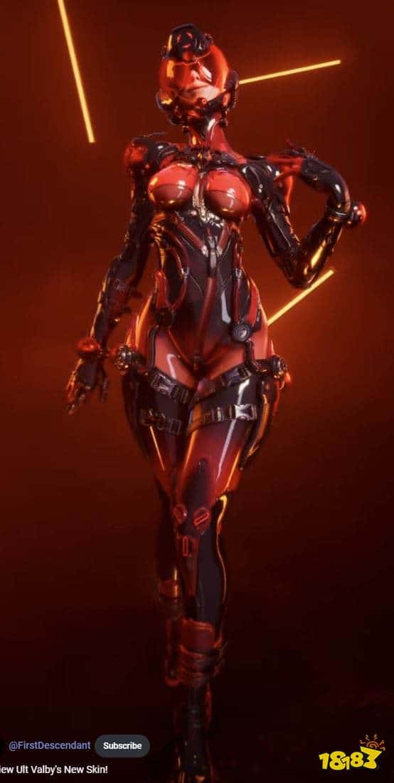 纯欲风机甲！《第一后裔》终极水妹和伴生皮肤公开：清纯or辣妹，选哪个？