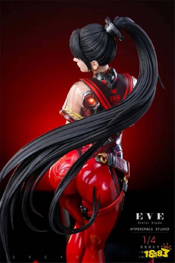 《剑星》伊芙新手办上线！红色紧身衣大秀傲人身材！手办党有福了！