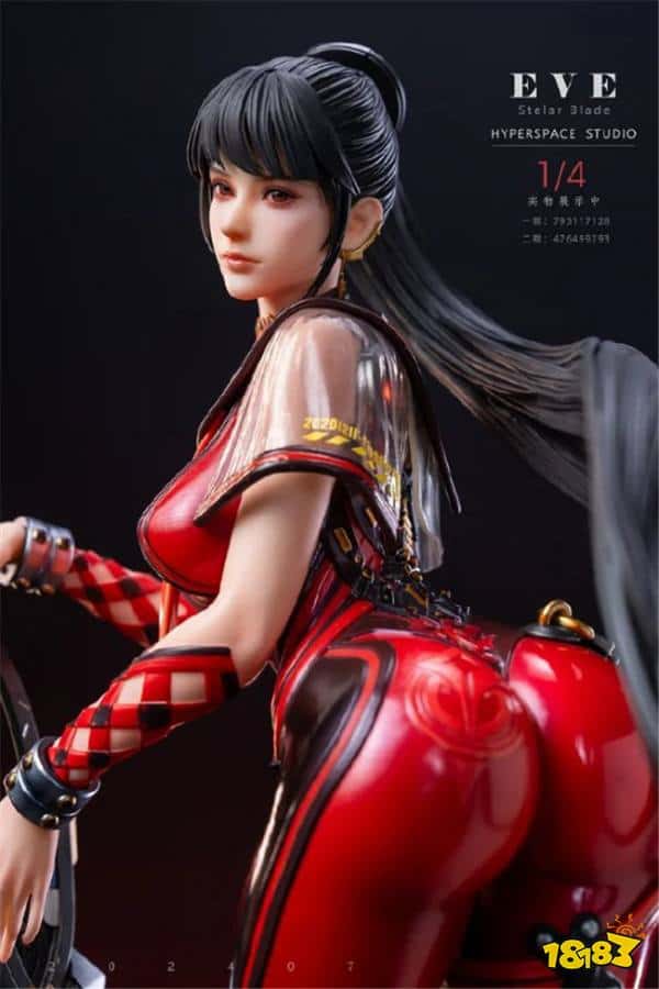 《剑星》伊芙新手办上线！红色紧身衣大秀傲人身材！手办党有福了！