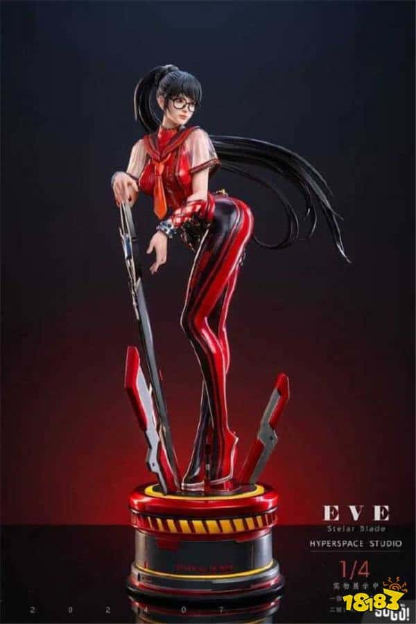 《剑星》伊芙新手办上线！红色紧身衣大秀傲人身材！手办党有福了！