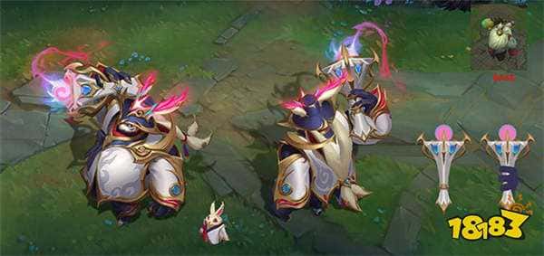 T1冠军皮肤曝光！ 网友:杰斯和原皮有区别？适合给BLG！