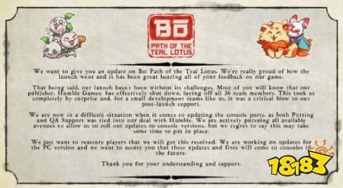 又裁了！《狐之歌》发行商裁员：受到重大打击，更新主机版本处于困境