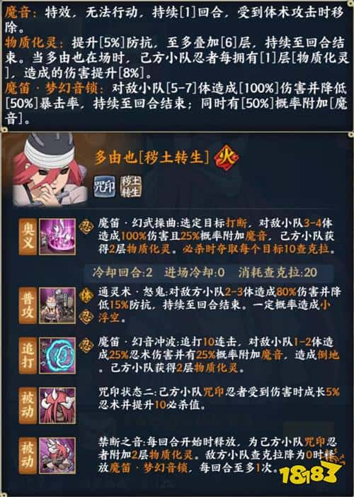 《火影忍者：忍者新世代》用旁若无人的死亡奏响葬送的旋律。S忍多由也[秽土转生]登场！