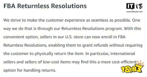 线上零元购?老外也学会了:亚马逊上线仅退款功能(图2) 线上零元购?老外也学会了:亚马逊上线仅退款功能