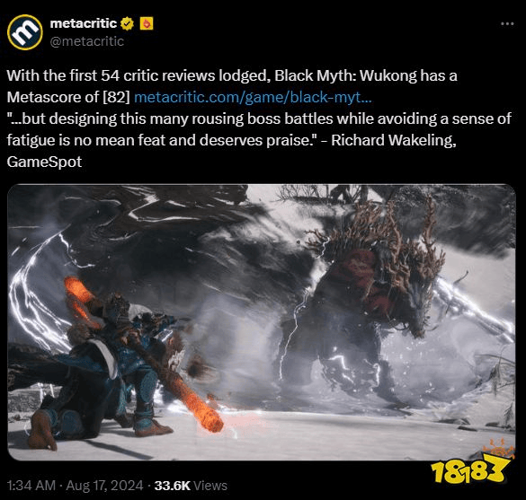 《黑神话》评分争议大爆！老外质问媒体：剧情不懂也扣分？