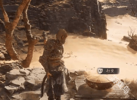 黑神话悟空黄风岭沙门界石岩上打坐蒲团寻找路线