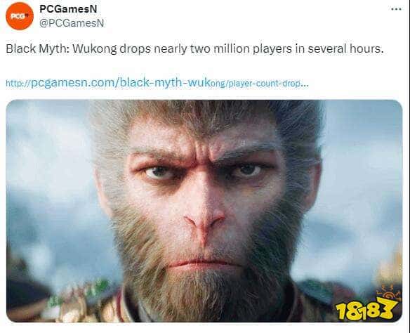 震惊，《黑神话》一夜间流失两百万玩家！外媒的奇葩言论引发玩家嘲讽