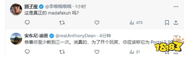 连G胖都有山寨？推特上出现自称Gabe Newell用户：这个G胖会数3！