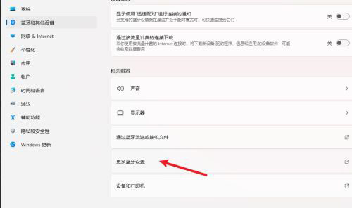 Win11右下角通知中心没有蓝牙图标怎么显示出来?(图2) Win11右下角通知中心没有蓝牙图标怎么显示出来?