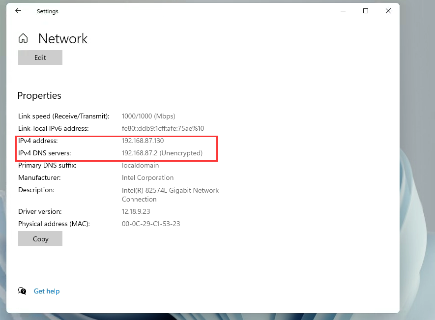 Windows11怎么查看IP地址?win11怎么查看电脑IP地址?(图4) Windows11怎么查看IP地址?win11怎么查看电脑IP地址?