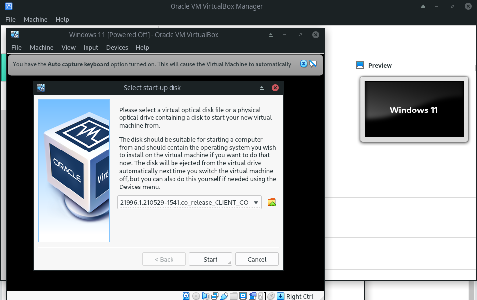 虚拟机安装Win11系统 使用VirtualBox安装Windows 11的方法教程(图8) 虚拟机安装Win11系统 使用VirtualBox安装Windows 11的方法教程