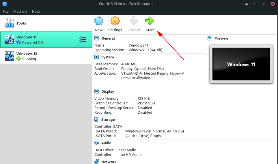 虚拟机安装Win11系统 使用VirtualBox安装Windows 11的方法教程(图7) 虚拟机安装Win11系统 使用VirtualBox安装Windows 11的方法教程